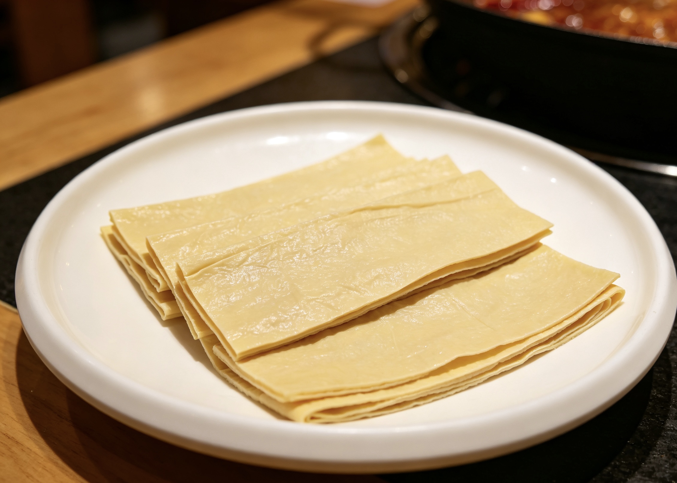 Feuilles de tofu
