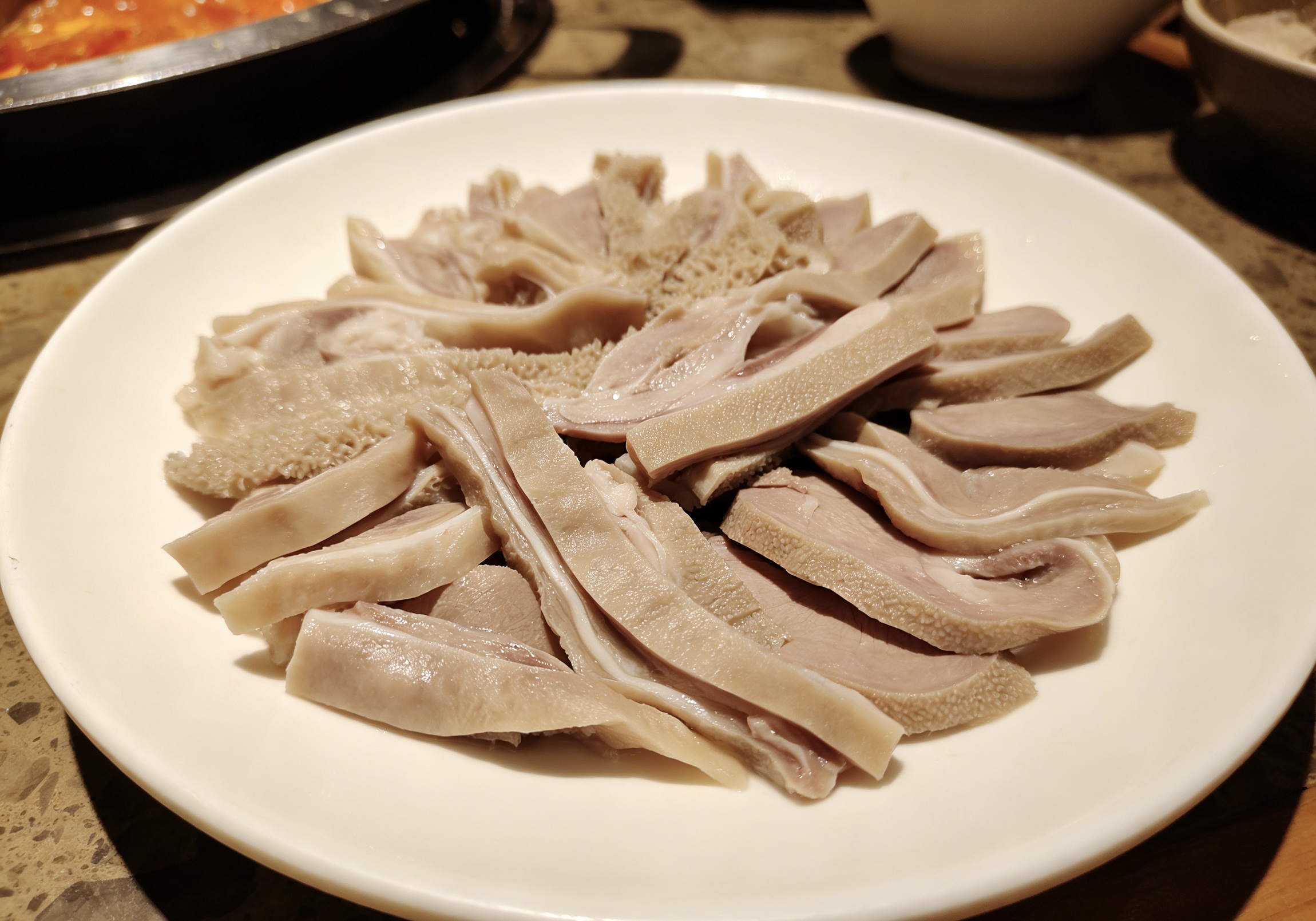 Tranche de tripe de porc
