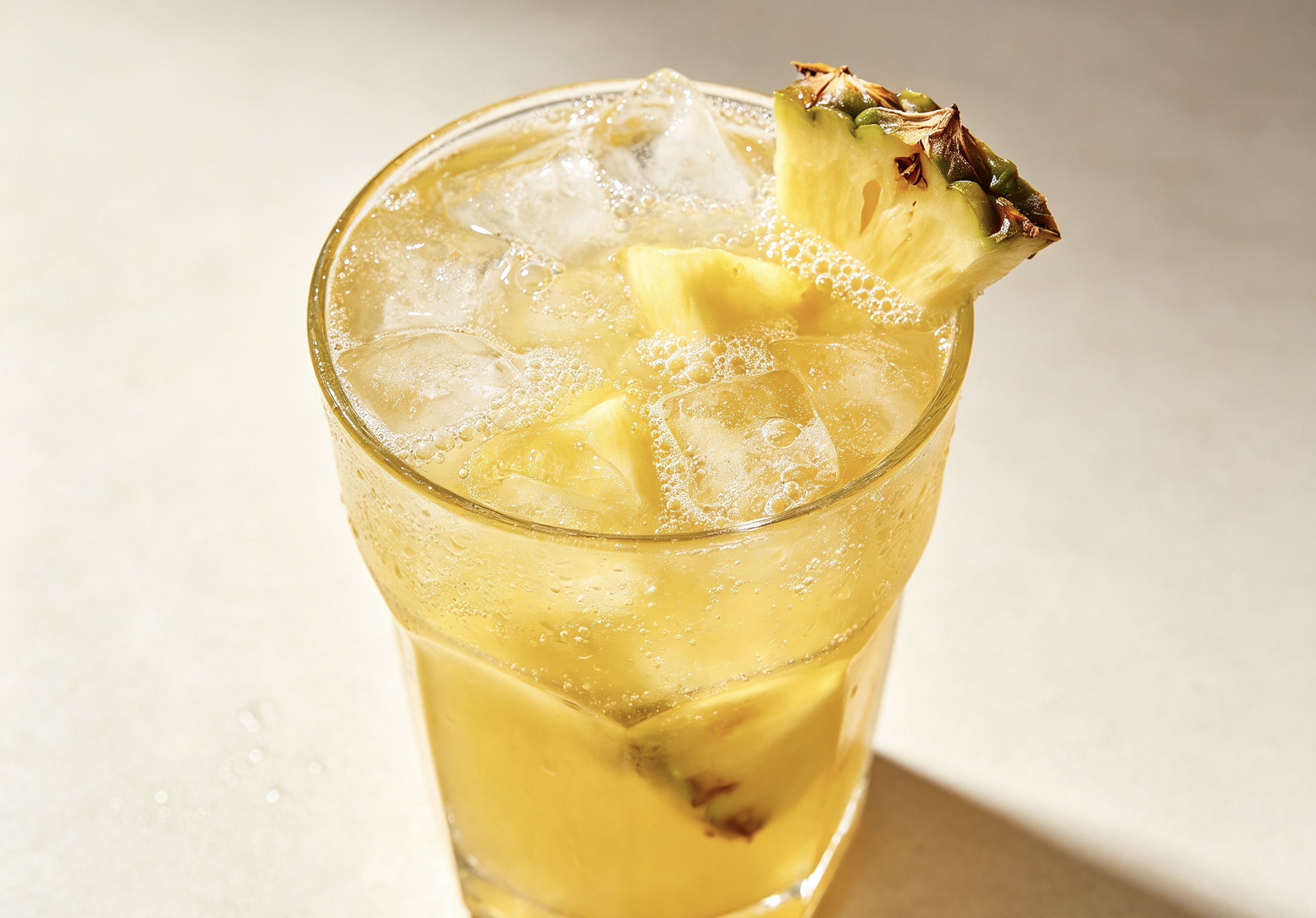 Eau gazeuse à l’ananas