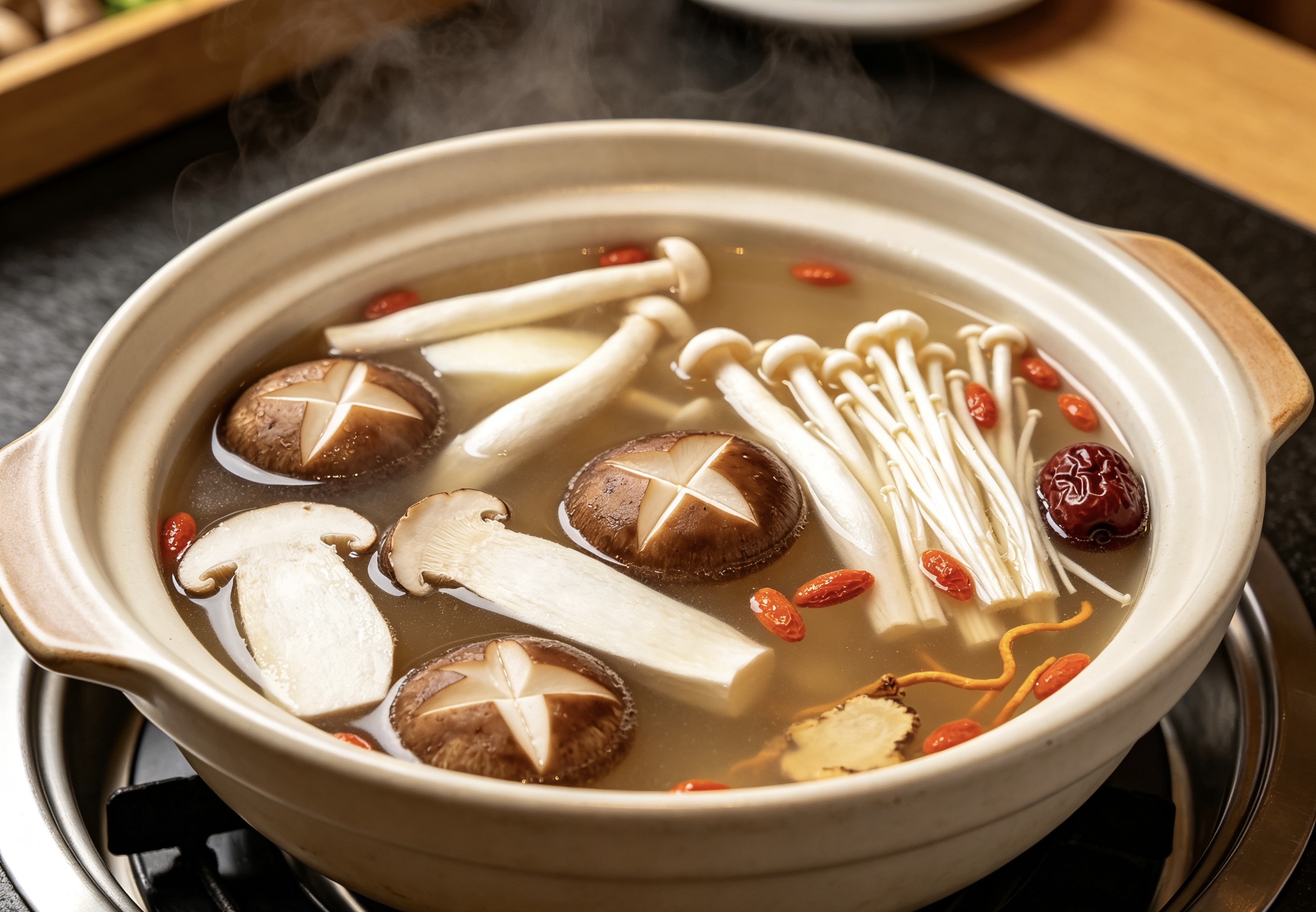 Fondue aux champignons