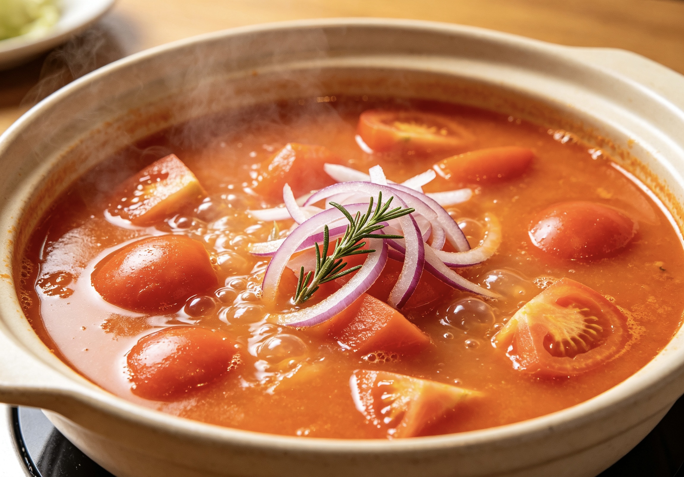 Fondue à la tomate