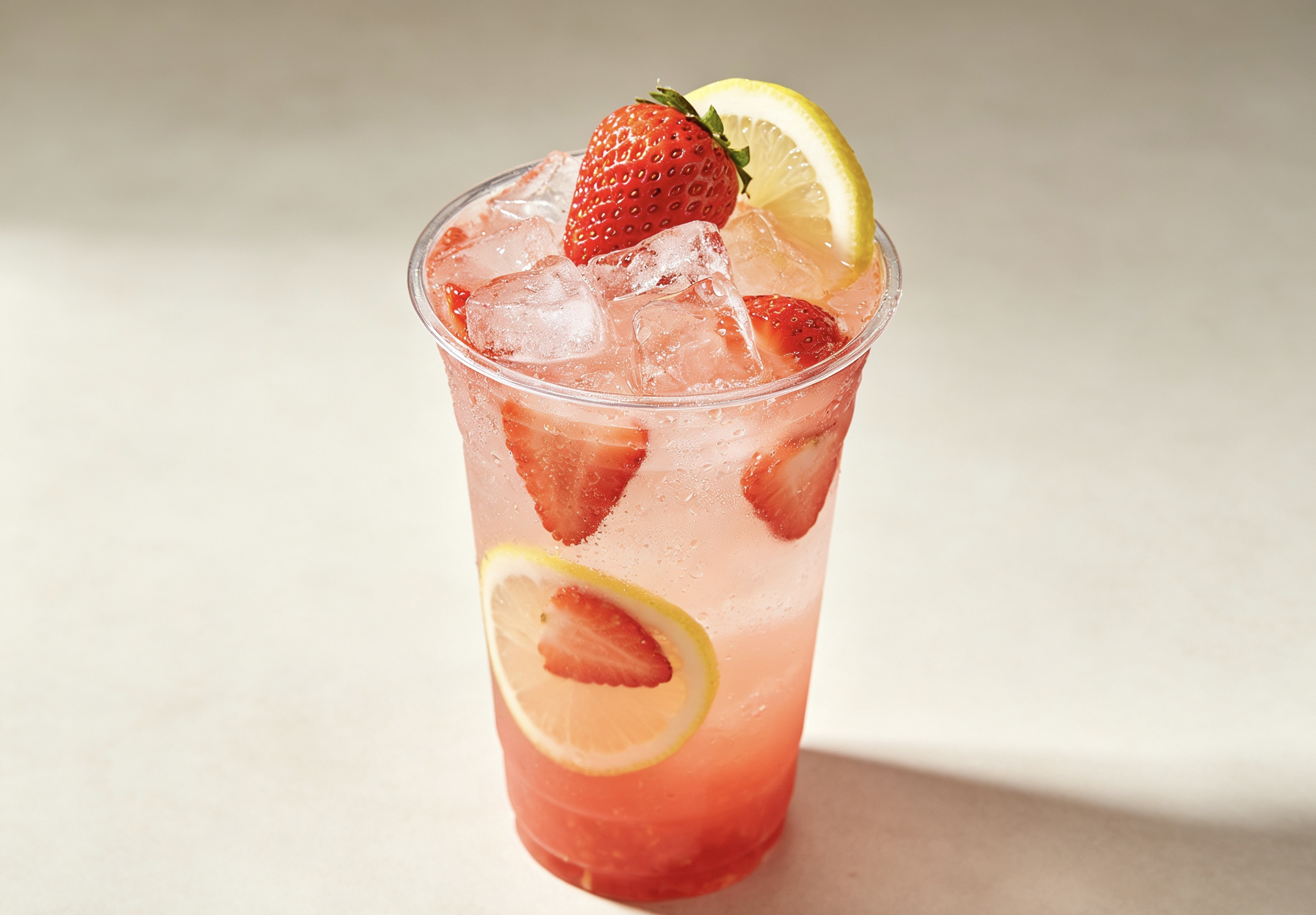 Limonade fraise