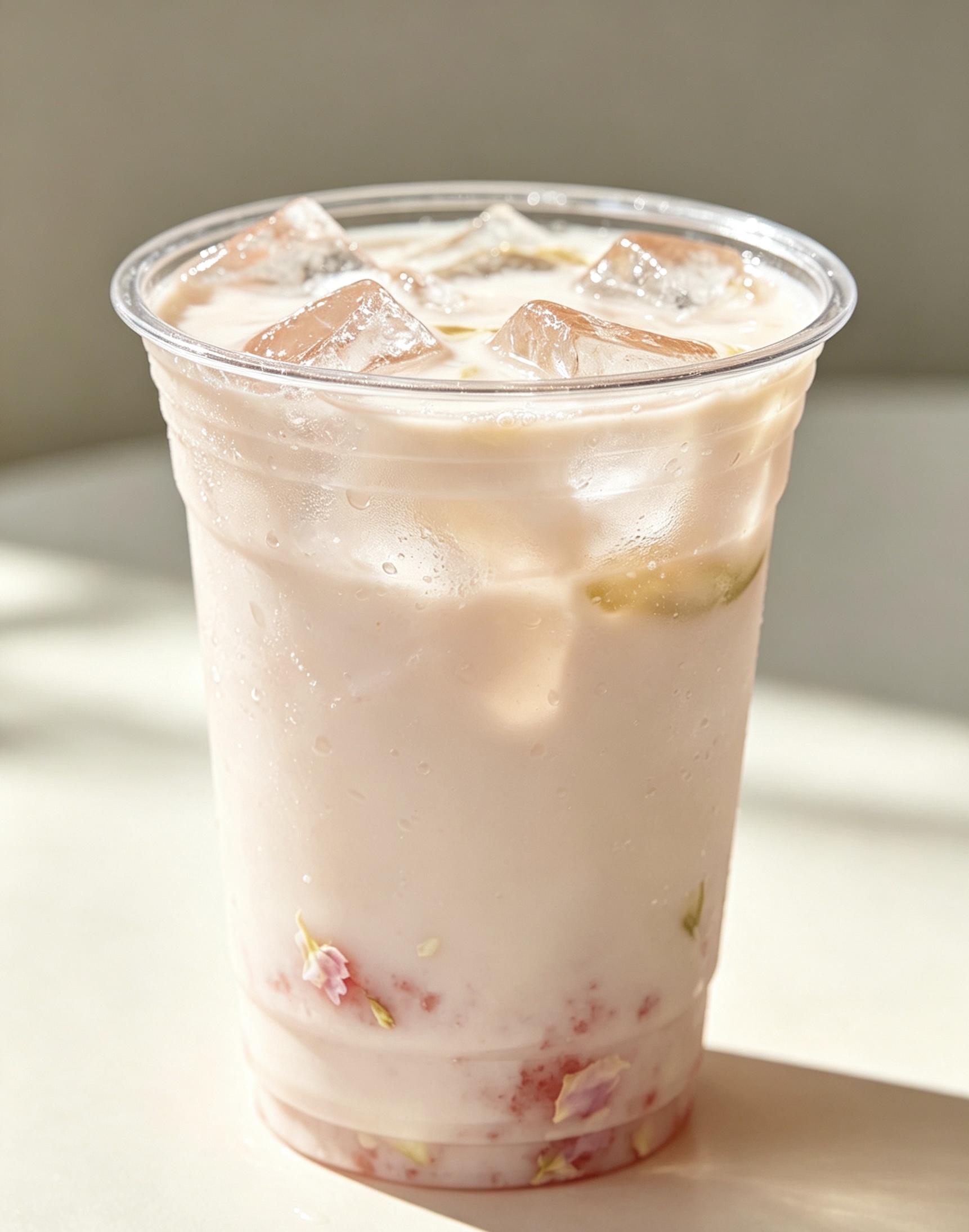 Lait glacé jasmin pastèque